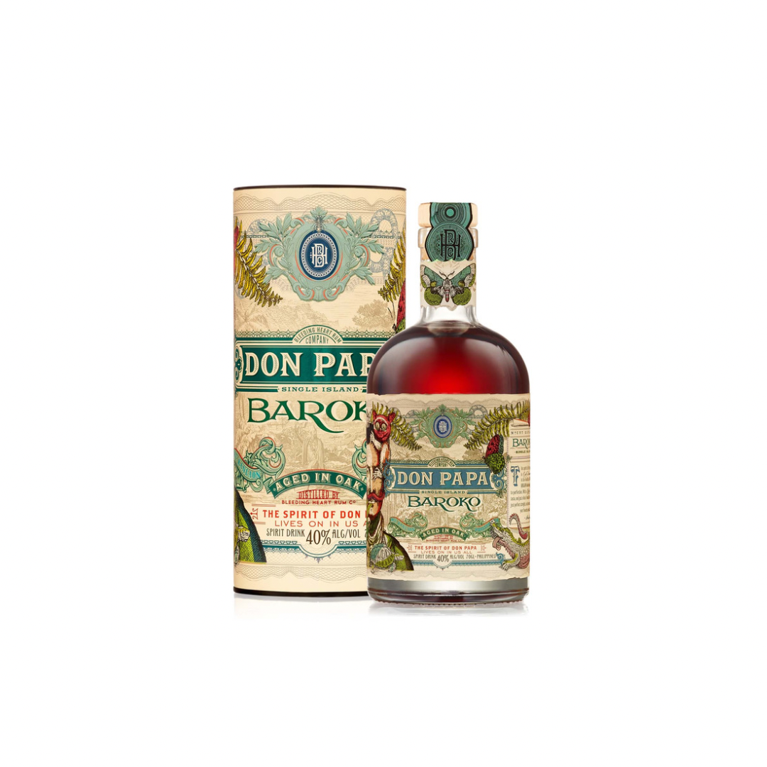 Rum Don Papa Baroko Astucciato - Zia Menica 1999